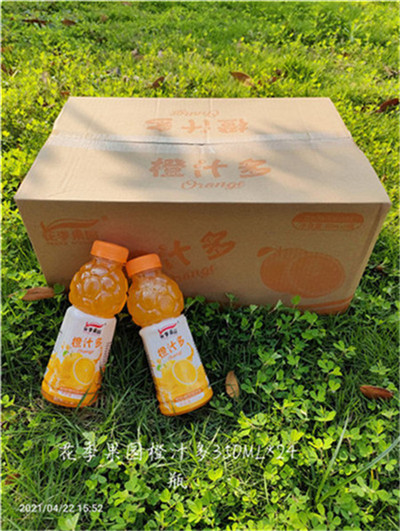 花季果园橙汁多350ml